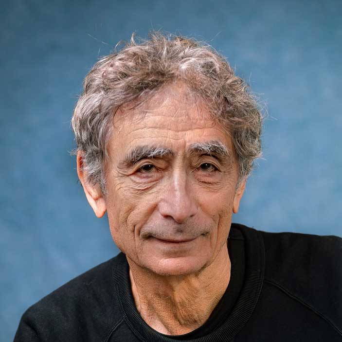 Portrait of Gabor Maté, author and physician known for his work on stress and trauma
