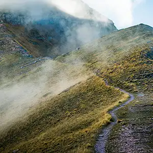 Mountain trail symbolizing ongoing personal growth through counselling in Nanaimo