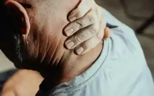 A man struggling with chronic physical pain